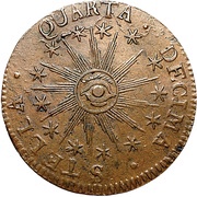 Copper VERMONTENSIUM, United States, 1786 reverse image