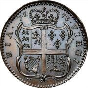 1 Penny - George III Pattern, United States, 1773 reverse image