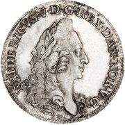12 Skilling - Frederik V obverse image