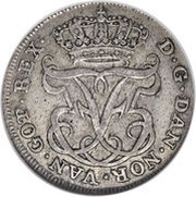12 Skilling - Frederik V obverse image