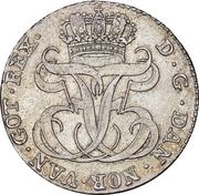24 Skilling - Frederik V obverse image