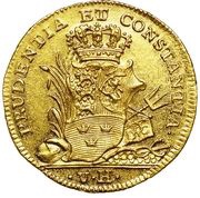 1 Ducat - Frederik V reverse image