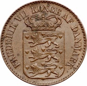 1 Cent - Frederik VII obverse image