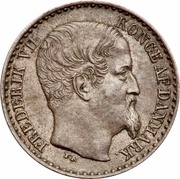 3 Cents - Frederik VII obverse image