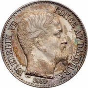 10 Cents - Frederik VII obverse image