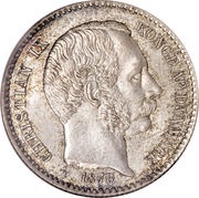10 Cents - Christian IX obverse image