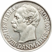 40 Cents / 2 Francs - Frederik VIII obverse image