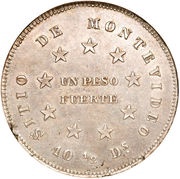 1 Peso Fuerte Peso del Sitio/Siege Peso reverse image
