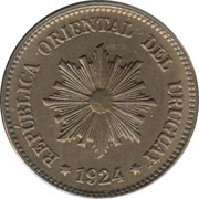 2 Centésimos obverse image