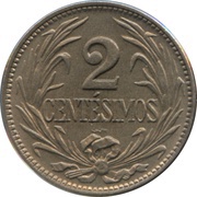 2 Centésimos reverse image