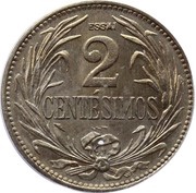 2 Centésimos Essai reverse image