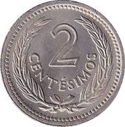 2 Centésimos reverse image