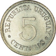 5 Centavos Pattern obverse image