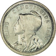 5 Centavos Pattern reverse image