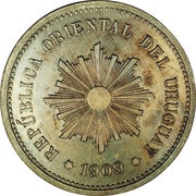 5 Centésimos obverse image