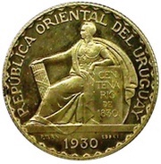 20 Centésimos Pattern obverse image