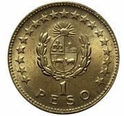 1 Peso reverse image