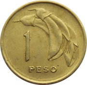 1 Peso reverse image