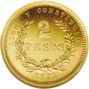 2 Pesos Pattern reverse image