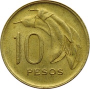 10 Pesos reverse image