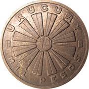 1000 Pesos FAO - Copper Pattern obverse image