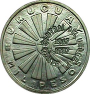 1000 Pesos FAO - 20th Anniversary Central Bank obverse image