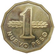 1 Nuevo Peso Pattern reverse image