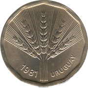 2 Nuevos Pesos FAO obverse image