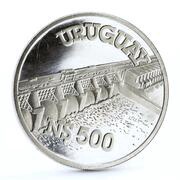 500 Nuevos Pesos 9 de Febrero de 1973 Dam obverse image