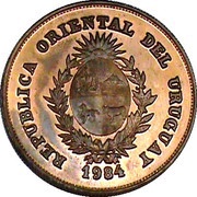 2000 Nuevos Pesos BID Meeting; Trial strike obverse image