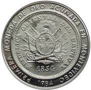 20 000 Nuevos Pesos Gold coinage and BID Meeting - Pattern obverse image