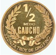 ½ Gaucho Gold Bullion Coinage reverse image