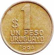 1 Peso Uruguayo reverse image