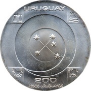 200 Pesos Uruguayos Millennium obverse image