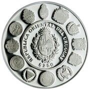 250 Pesos Uruguayos Dances and Typical Costumes obverse image