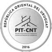 1000 Pesos Uruguayos PIT-CNT obverse image