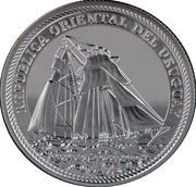 1000 Pesos Uruguayos National Navy obverse image