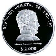 2000 Pesos Uruguayos Biblioteca Nacional obverse image
