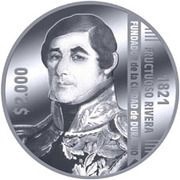 2000 Pesos Durazno City Foundation, Uruguay, 2021 reverse image