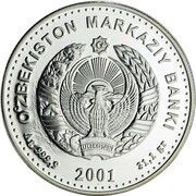 100 Soʻm Alisher Novoiy obverse image