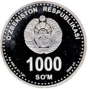 1000 Soʻm Tashkent obverse image