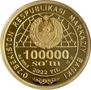 100 000 Soʻm Navruz obverse image