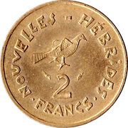 2 Francs reverse image
