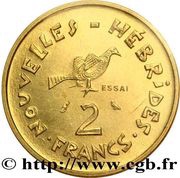 2 Francs Essai reverse image