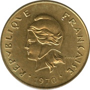 5 Francs obverse image