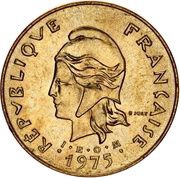 5 Francs IEOM obverse image