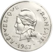 10 Francs Essai obverse image