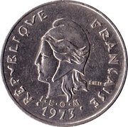 10 Francs IEOM obverse image