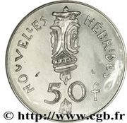50 Francs Essai reverse image