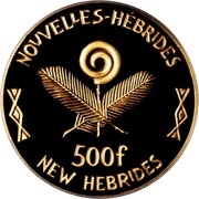 500 Francs International Year of the Child; Pattern obverse image